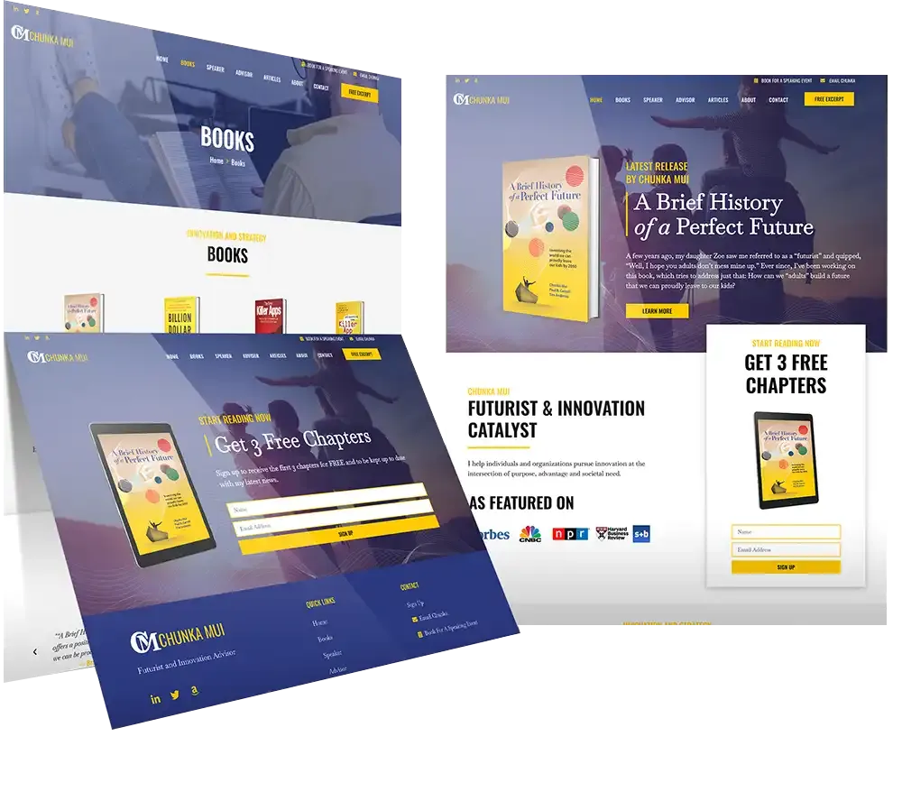 Expert Author Website Design By Austin Books Writer